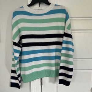 Striped Sweater, Size  L